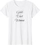 Gold Dust Woman Ladies T Shirt