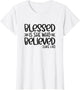 Blessed is She Who Believed Luke 1:45 Religious Christian