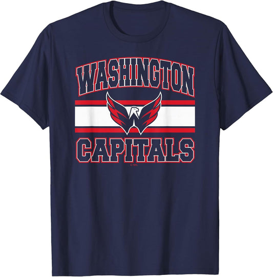 Washington Capitals Stripe Navy Officially Licensed