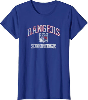 New York Rangers Vintage Hockey Royal Officially Licensed