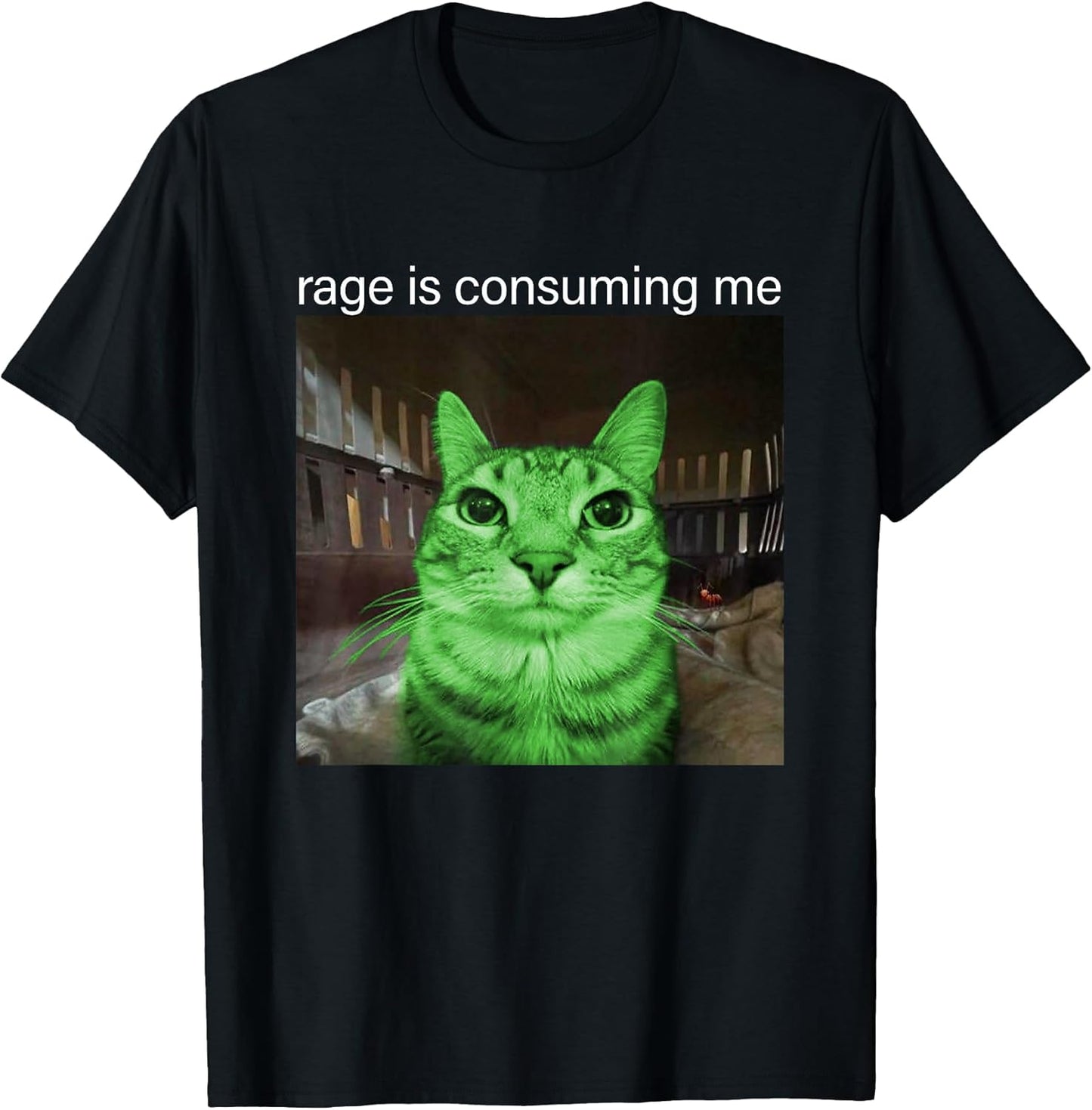 Rage is Consuming Me Silly Staring Alien Cat Meme