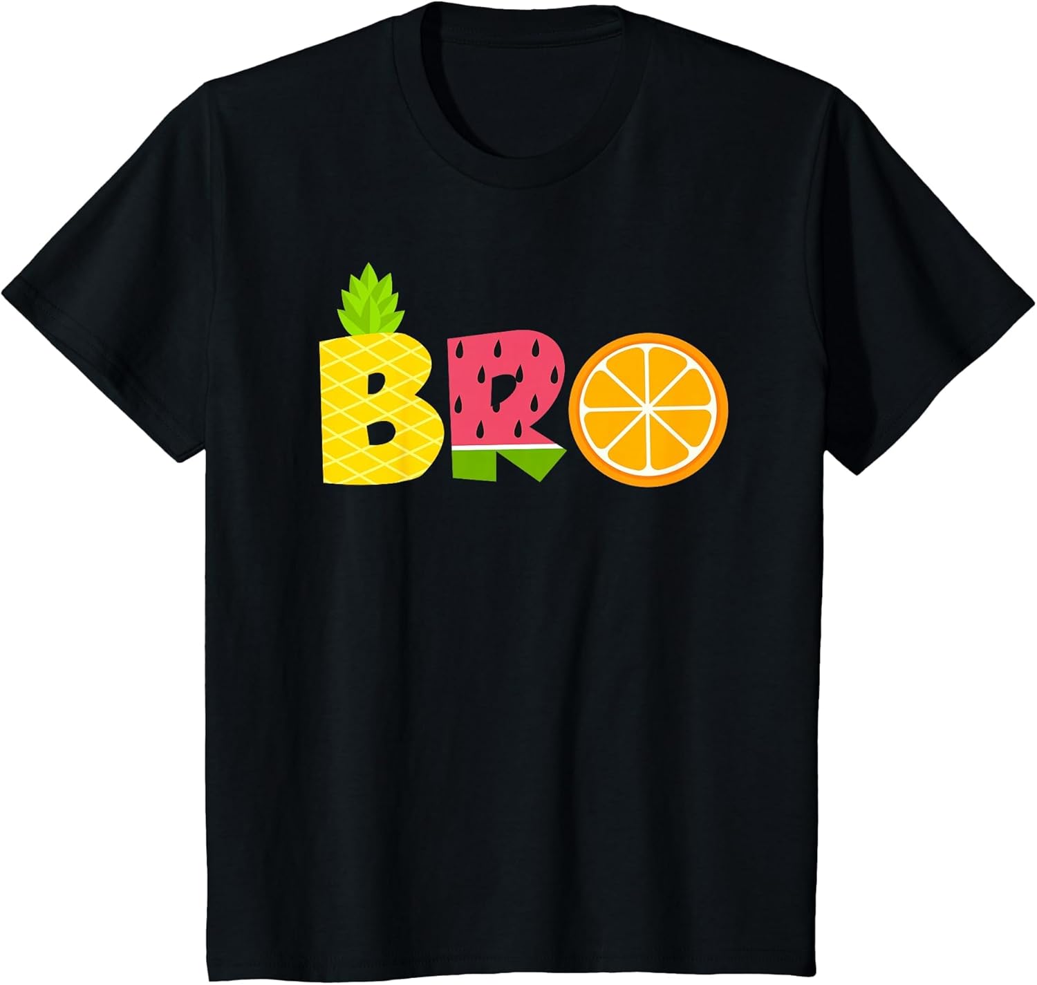Funny Brother Fruitarian Lover Summer Boys Fruit Slice