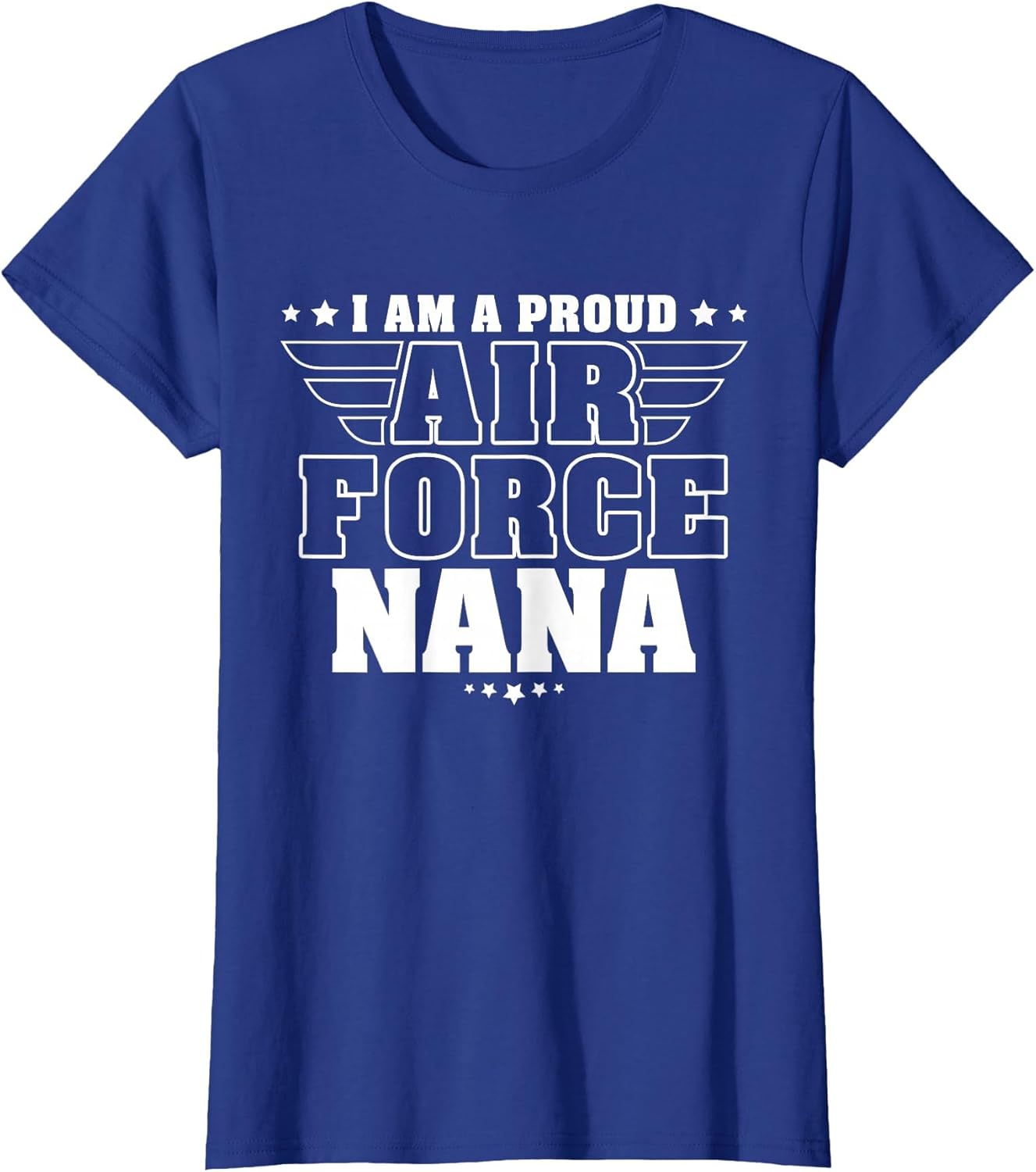 Proud Air Force Nana Patriotic Pride Military Grandmother