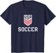 United States Soccer Icon Navy USMNT Officially Licensed