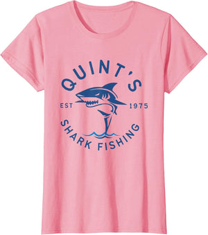 Vintage Quint's Shark Fishing 1975 Retro