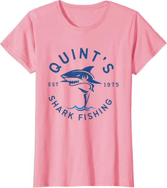 Vintage Quint's Shark Fishing 1975 Retro