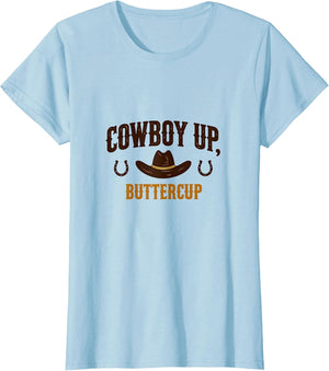 Cowboy Up Buttercup Rodeo Western Design