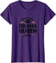 Draft Day Drama Queen Football Design