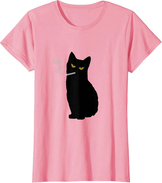 Rebel Smoking Bad Black Cat Funny Black Cat Gifts