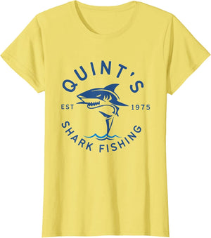 Vintage Quint's Shark Fishing 1975 Retro