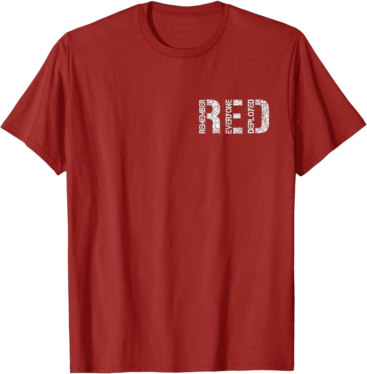 Red Friday Military Shirts, Remember Everyone Deployed Shirt