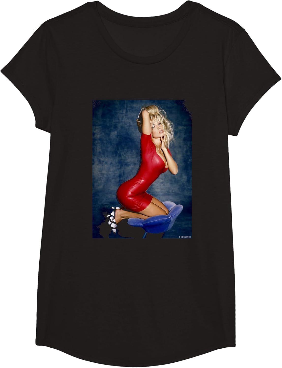 Baywatch Actor Model Pamela Anderson by Michael Grecco