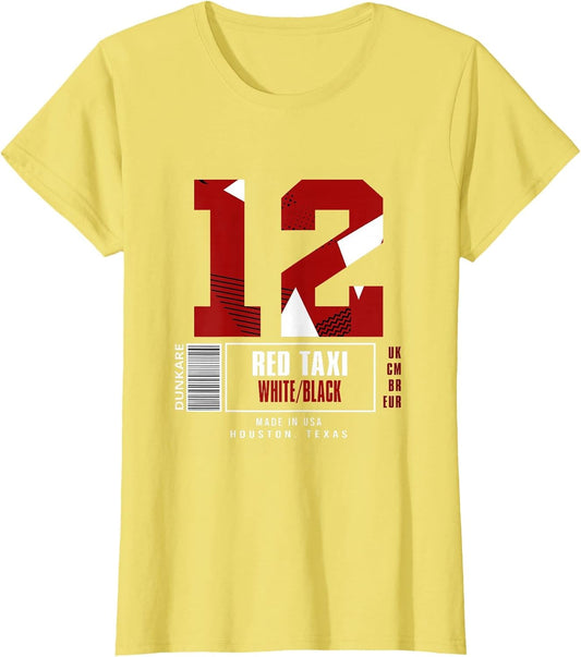 Label Shoes Red Taxi 12s Matching
