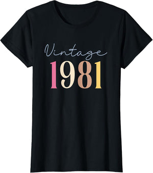 45 Years Old Vintage 1981 45th Birthday