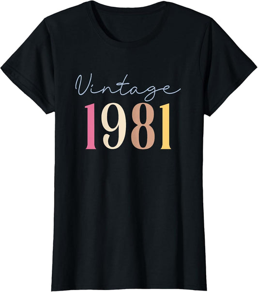 45 Years Old Vintage 1981 45th Birthday