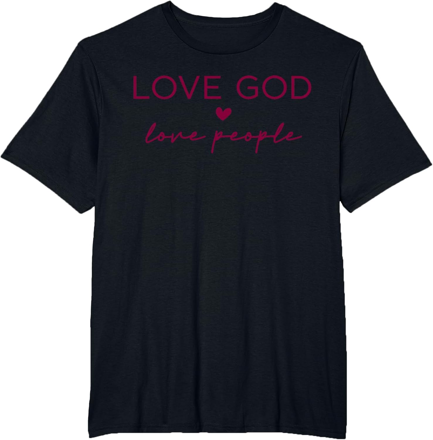 Love God Love People Christian Faith Bible Quote
