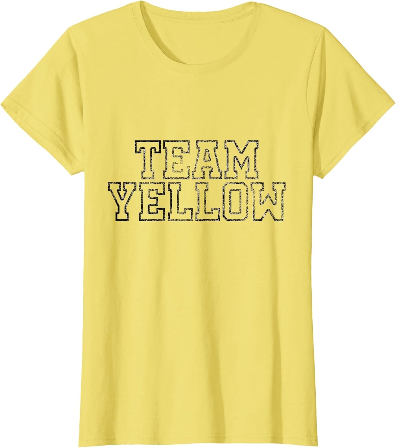 Sleepaway Summer Camp Color war Yellow Team Spirit Kids