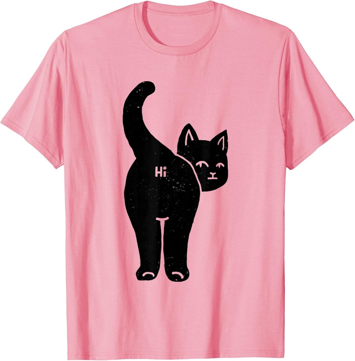 Hello Cat Butt Funny Black Cats