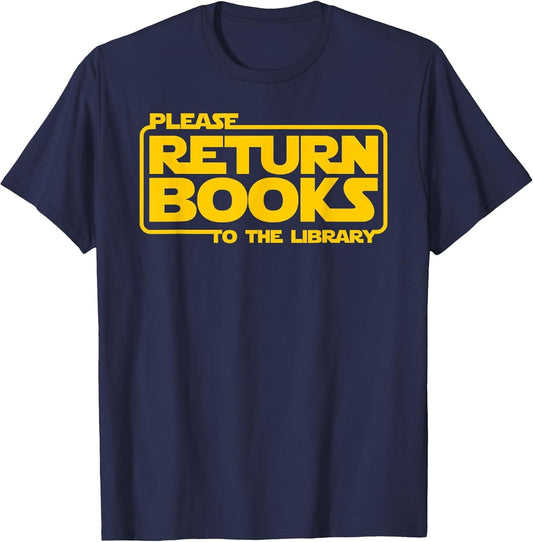 Please Return Books to The Library Funny Book Reading