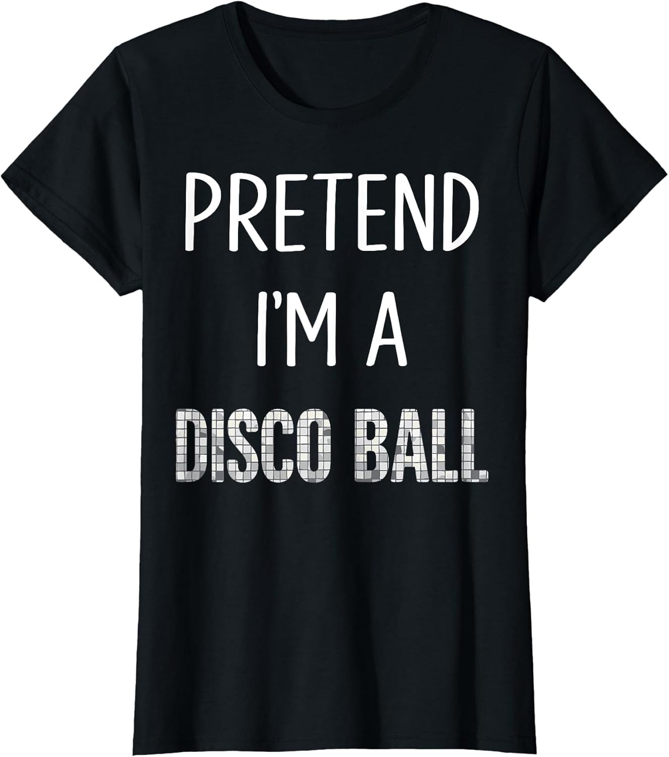 Pretend I'm A Disco Ball 70s Lazy Disco Halloween Costume