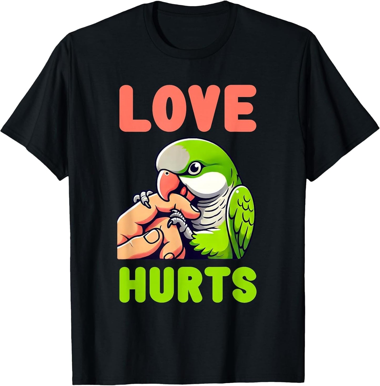 Monk Parrots Funny Bird Lover Design Men Women Quaker Parrot