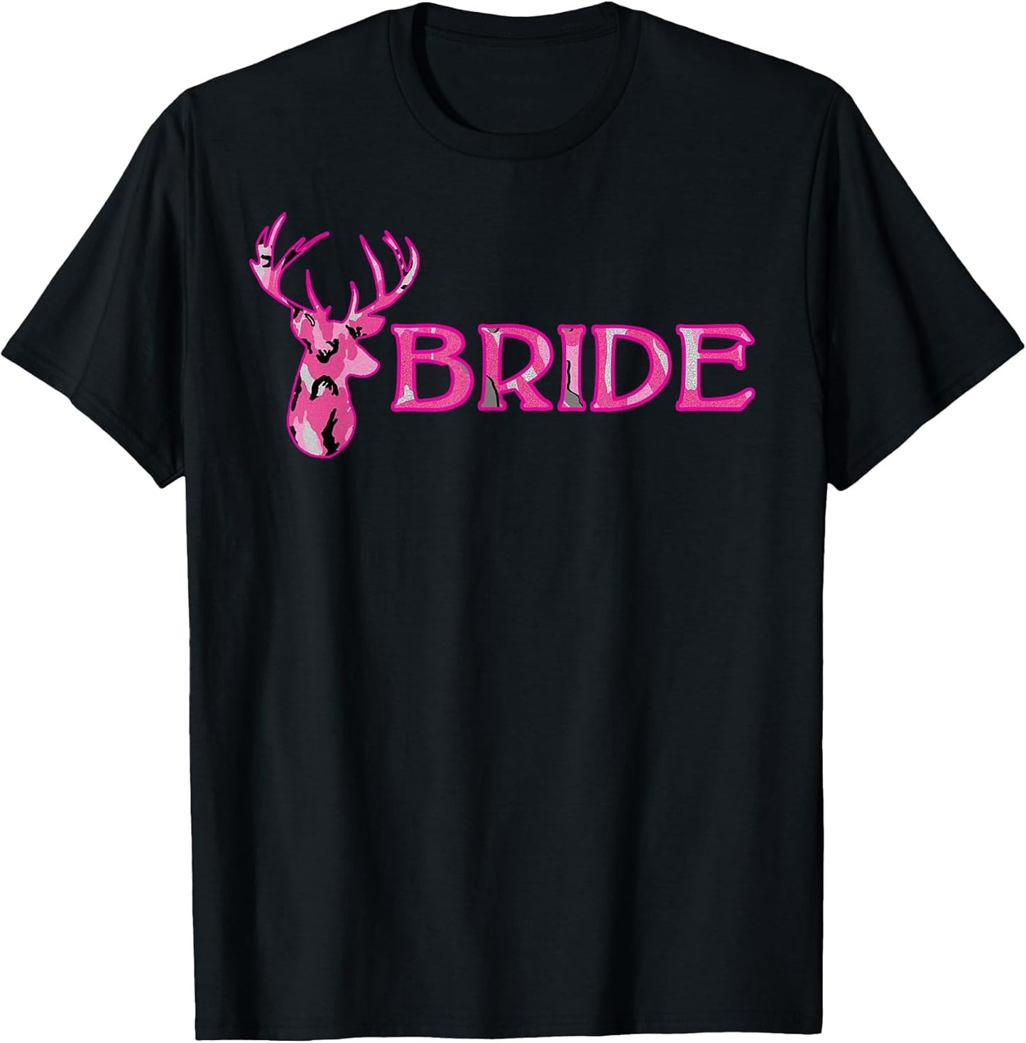 Wedding Bachelorette Deer Camouflage Bride
