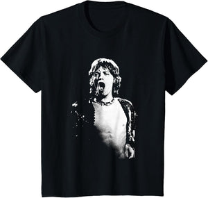 Mick Jagger 1971 Rolling Stones Live by Everard Smith