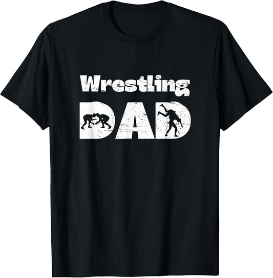 Vintage Wrestling Dad Fathers Day Family Matching Player