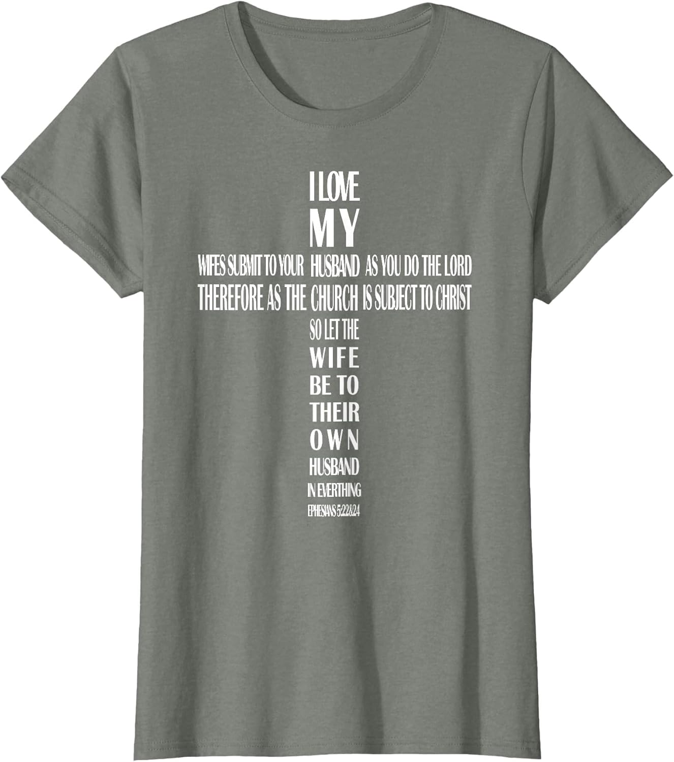 I Love My Husband Cross