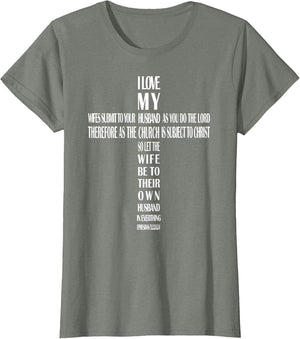 I Love My Husband Cross
