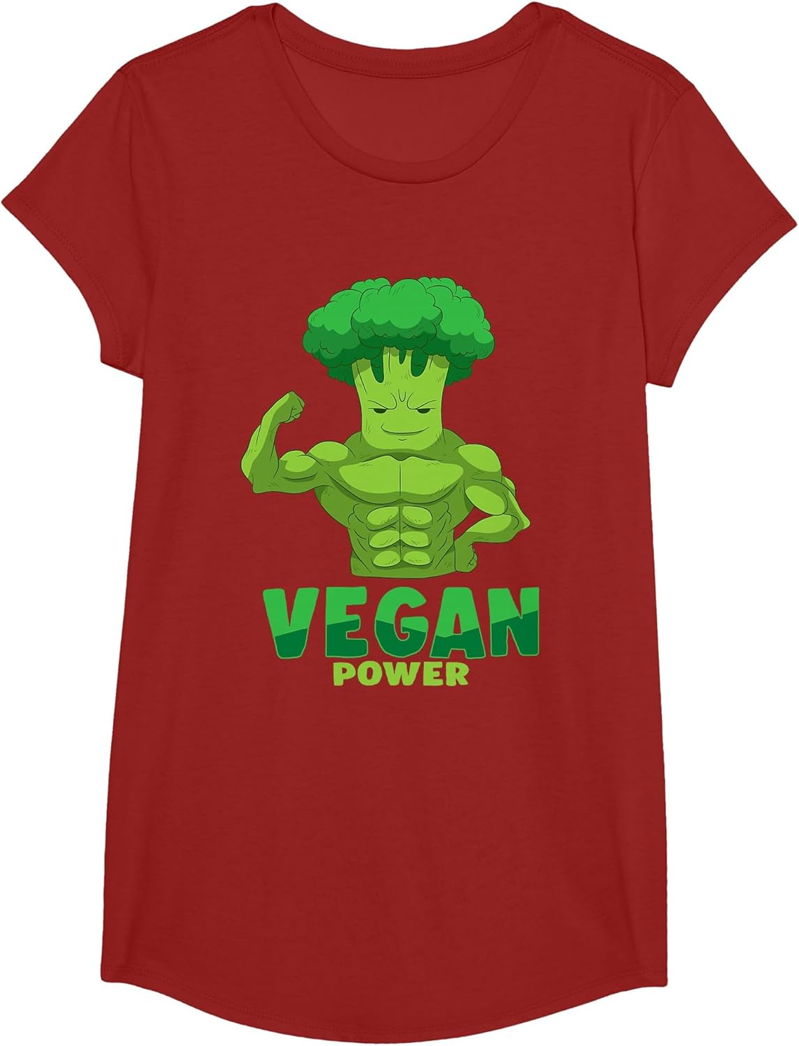 Vegan T Shirt - Vegan Plant Power Lifter