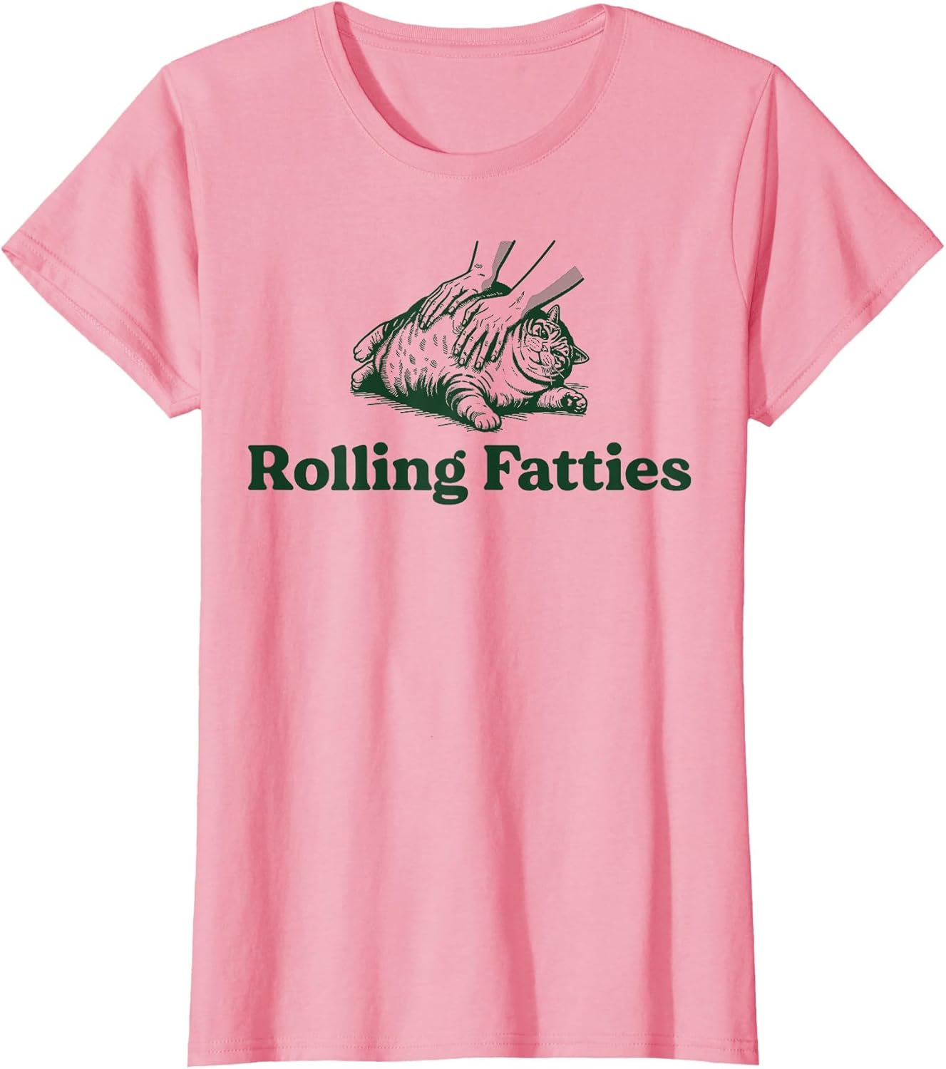 Rolling Fatties Cat Funny Cute Cat Lover Kitten Owner Kitty
