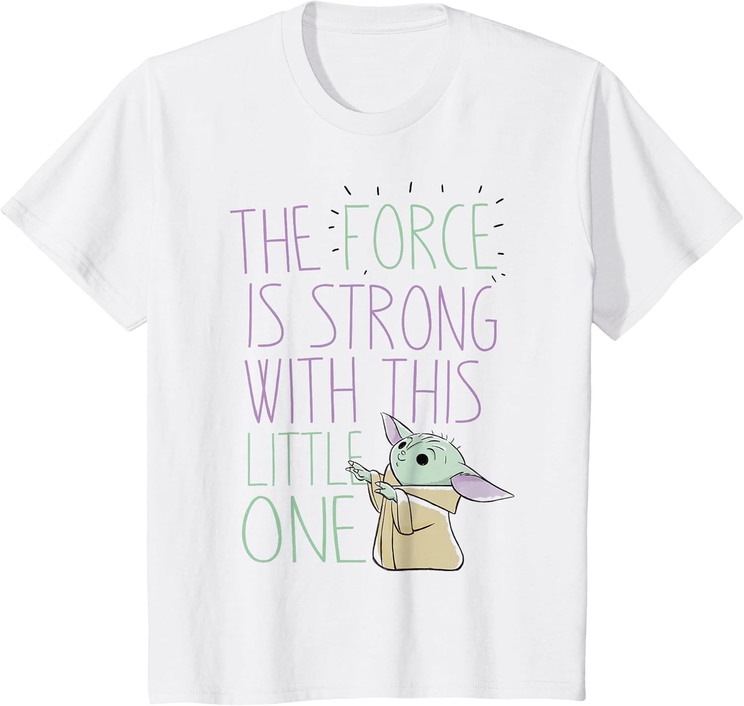 Star Wars The Mandalorian The Child Force Is Strong Text