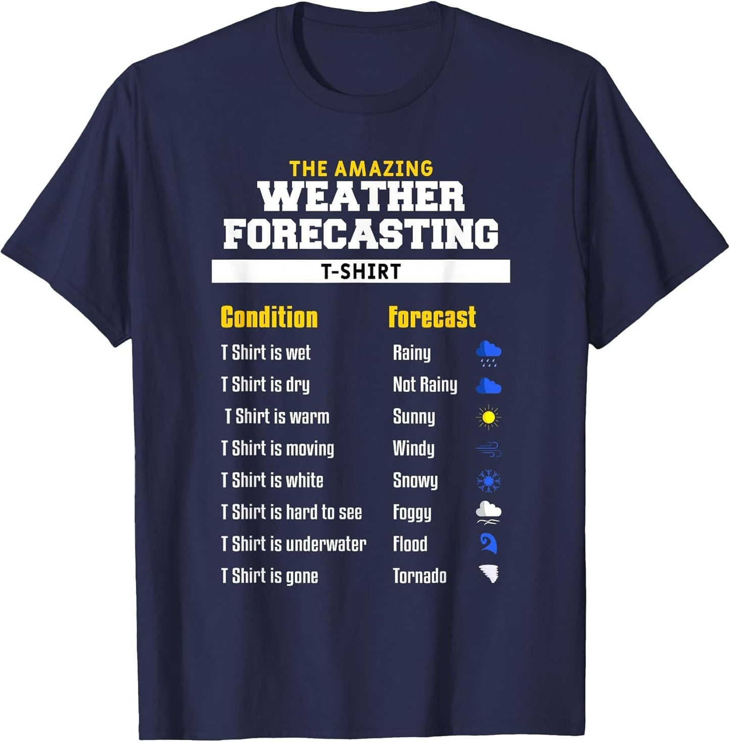 The Amazing Funny Meteorology Meteorologist Weather Forecast