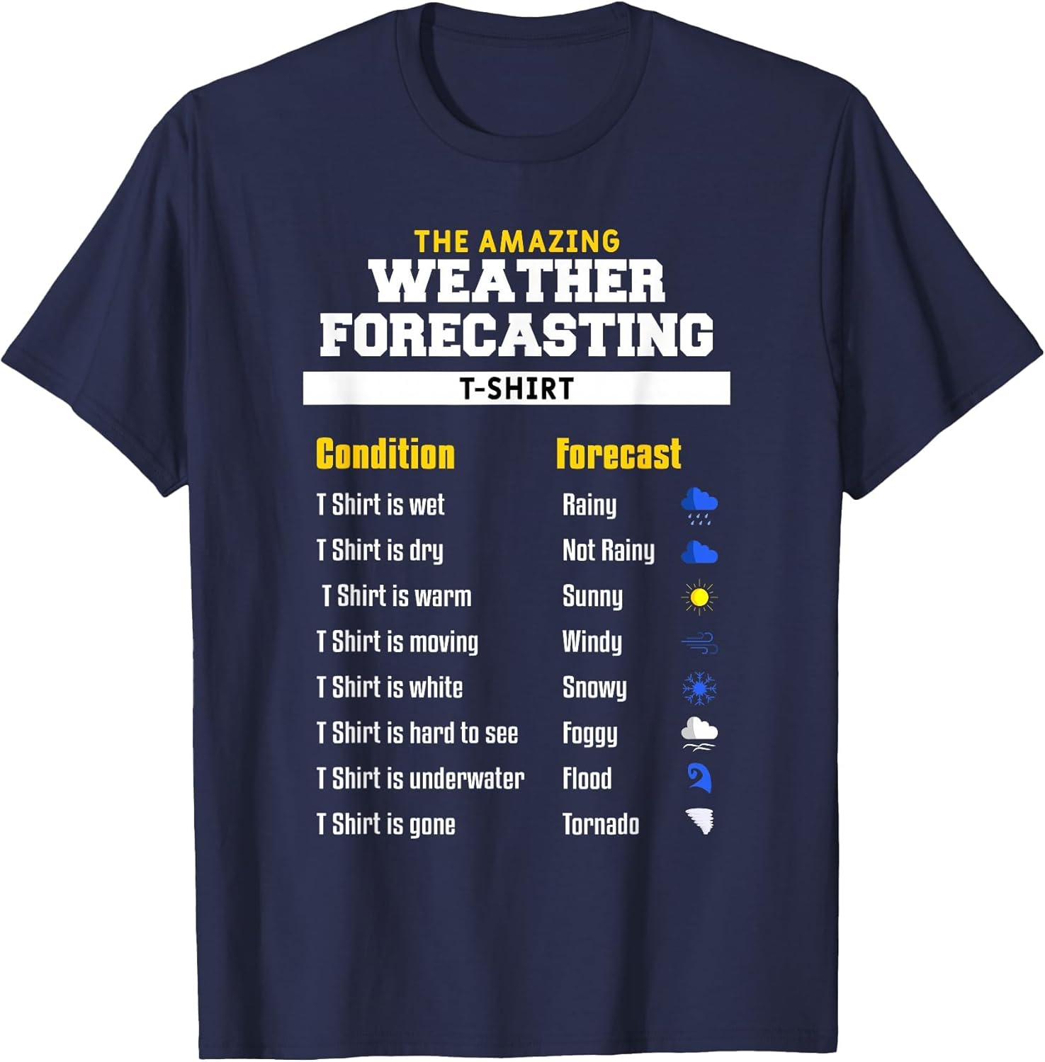 The Amazing Funny Meteorology Meteorologist Weather Forecast