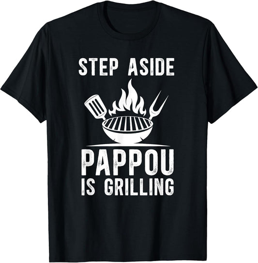 Pappou is Grilling Greek Grandpa Pappou Grandfather