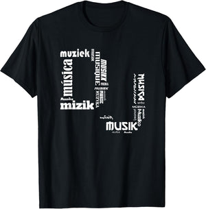 DJ in International Languages Shirt