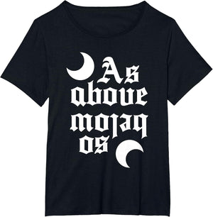As Above so Below Witch Women's Gothic Wicca Witchy Goth
