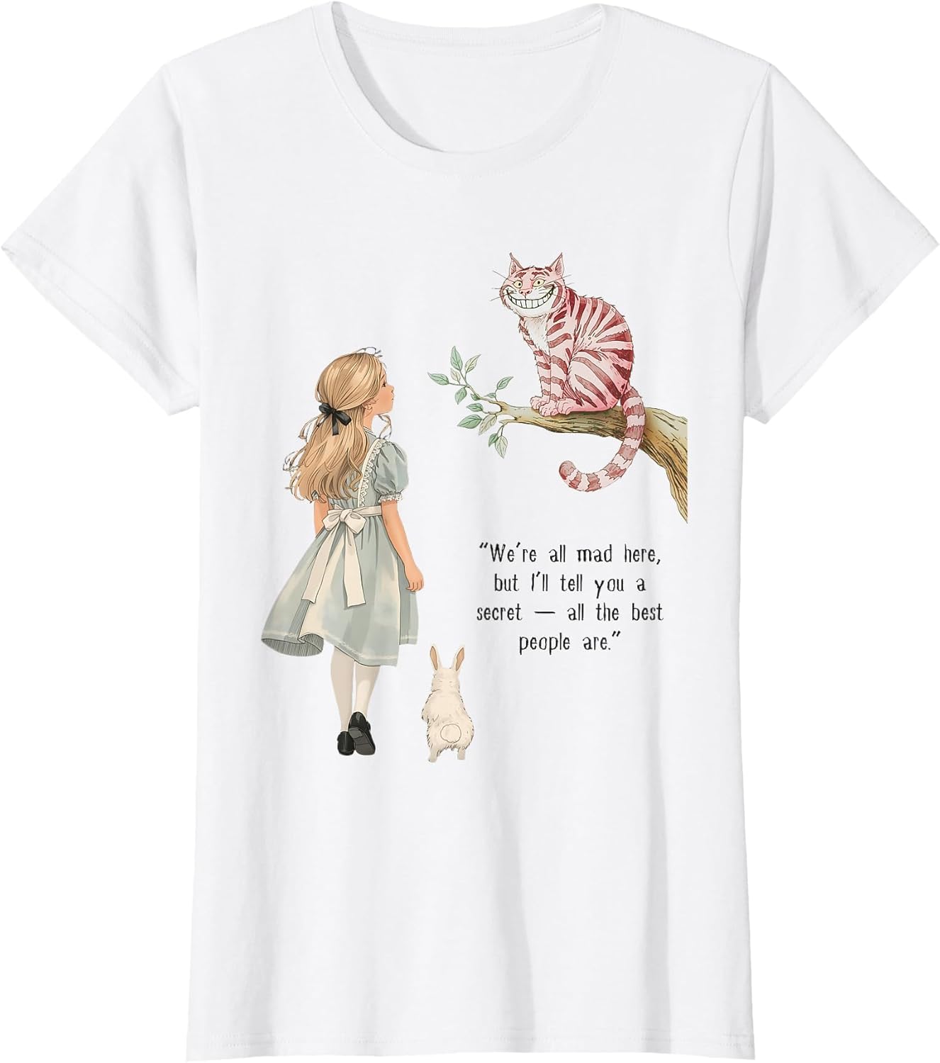 Alice Adventures Wonderland Retro Childrens Vintage Book Day