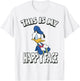 Disney Mickey and Friends Donald Duck Happy Face , Men, White, Small