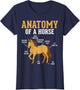 Anatomy of A Horse Funny Equestrian Neigh Horse Lovers