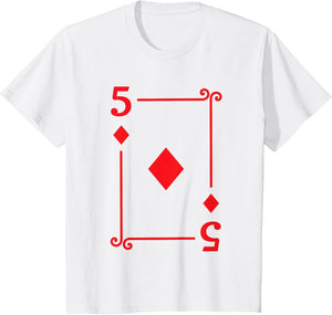 Playing Cards Costume - 5 Diamonds Card - Five Card