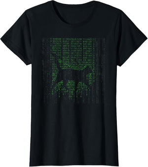 Matrix Cat Art Cool
