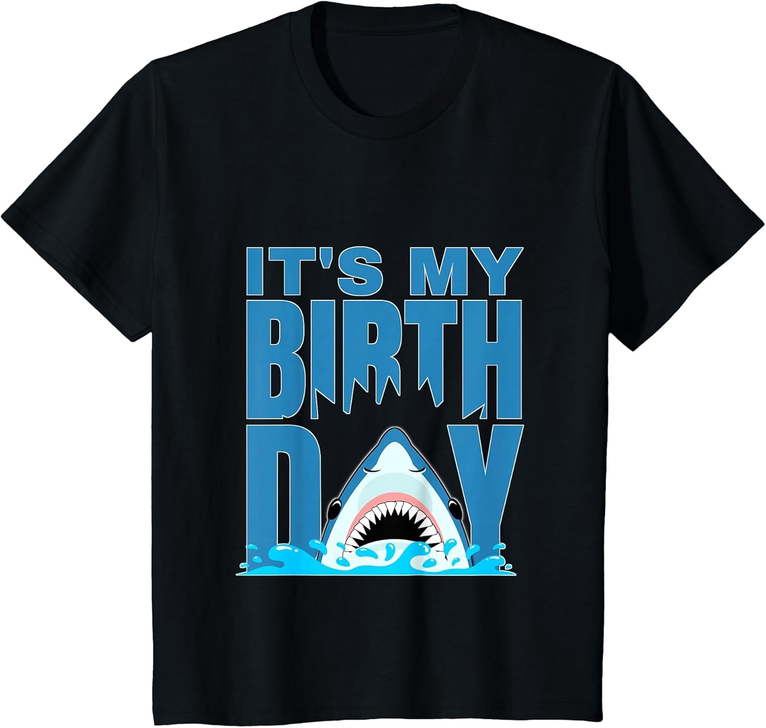 Blue Shark Birthday Shark Bite Its My Birthday Girls Boys