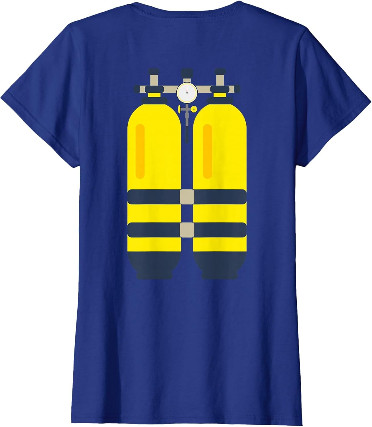 Scuba Tank Backprint Halloween Costumes Scuba Diver