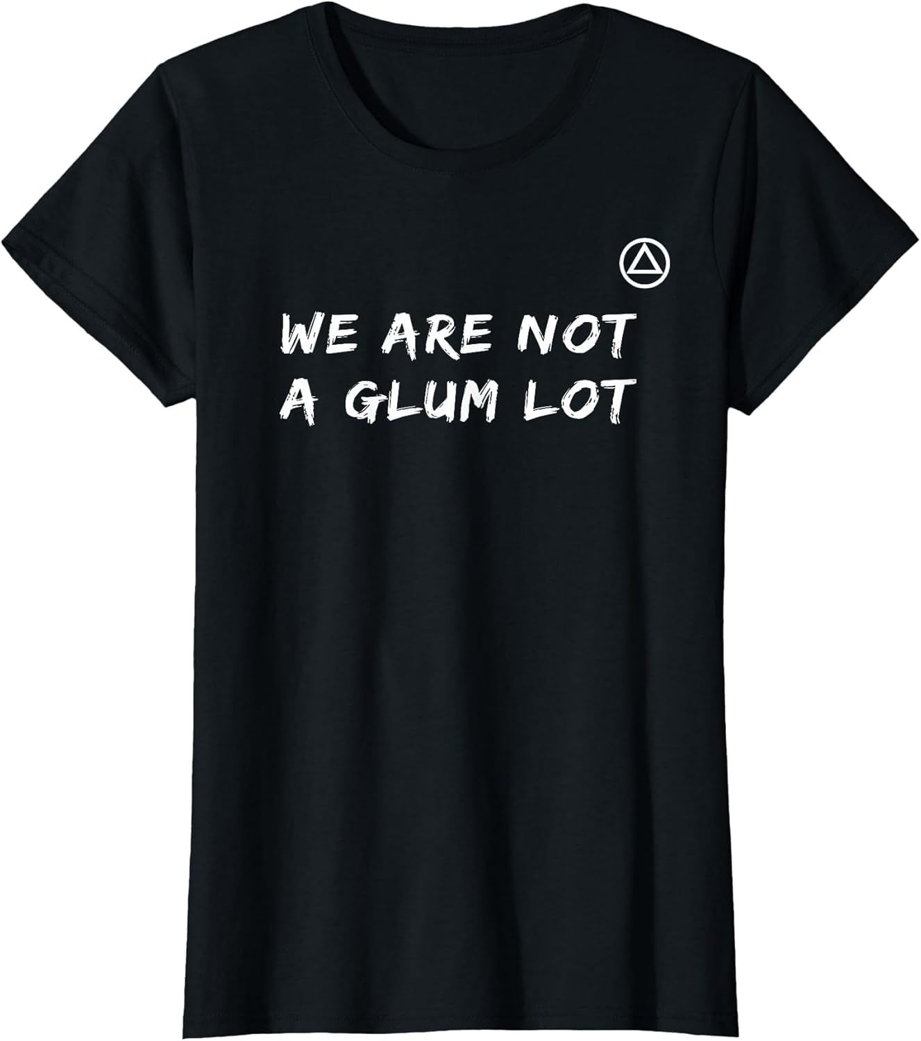 We are Not A Glum Lot AA Logo Recovery