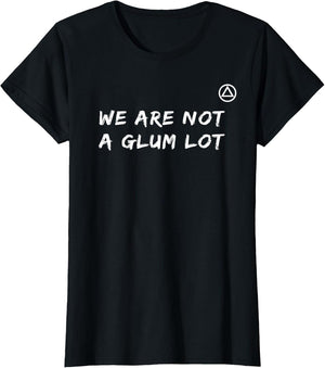 We are Not A Glum Lot AA Logo Recovery