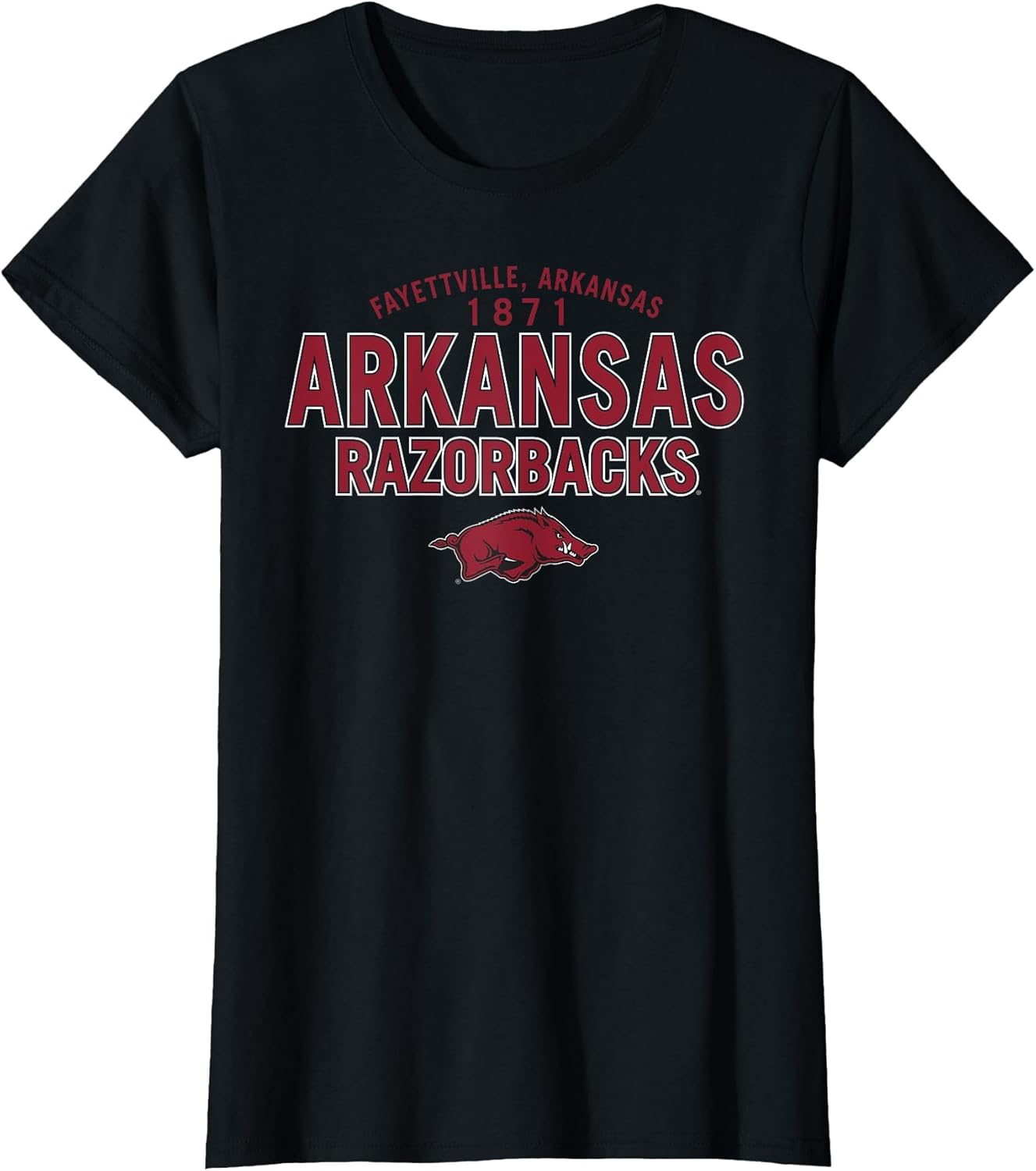 Arkansas Razorbacks Top Story Black Officially Licensed