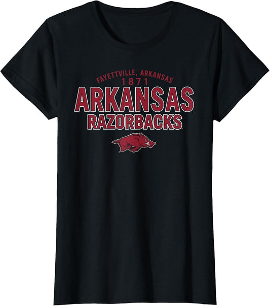 Arkansas Razorbacks Top Story Black Officially Licensed