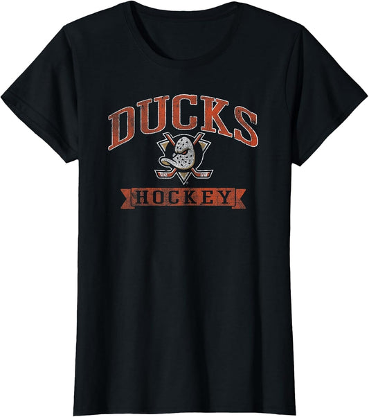 Anaheim Ducks Vintage Hockey Black NHL Officially Licensed